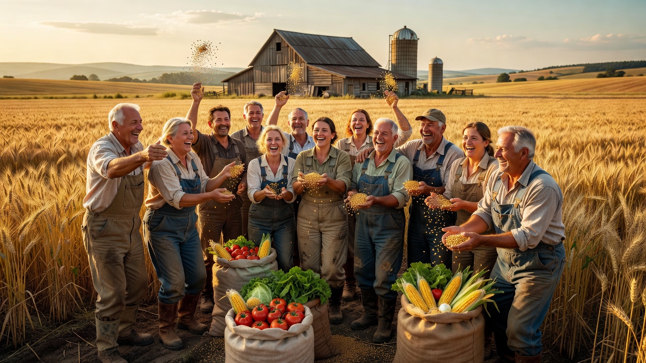 Moosora Farmers Celebrate Bumper Crop Success