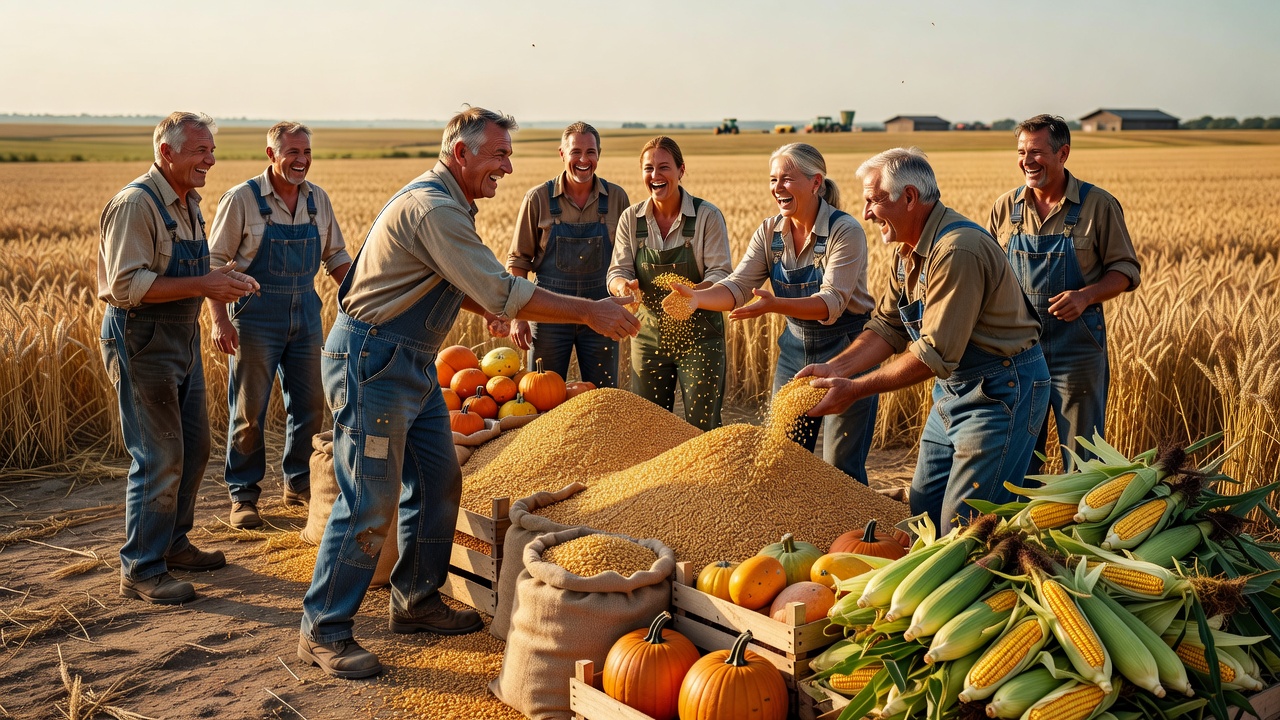 Moosora Farmers Celebrate Bumper Crop Success